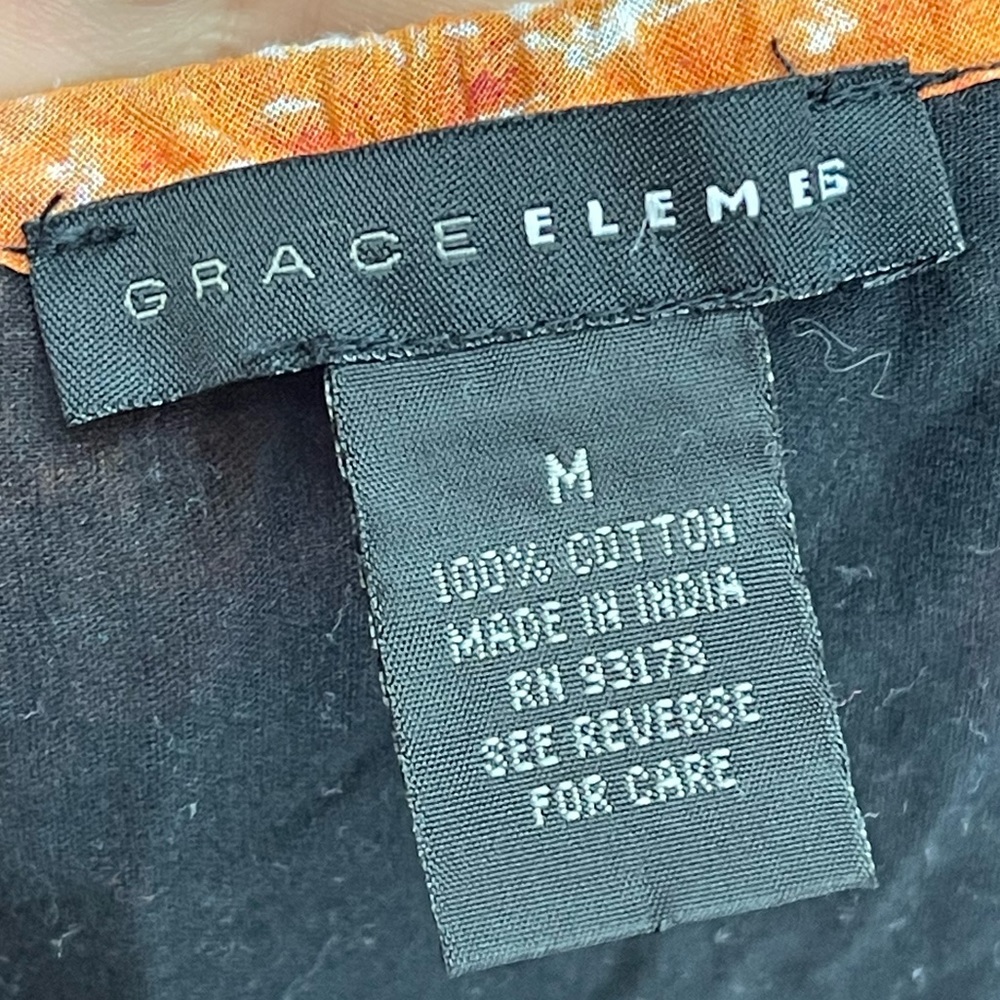 Grace Elements Size Medium Light Weight 100% Cott… - image 3